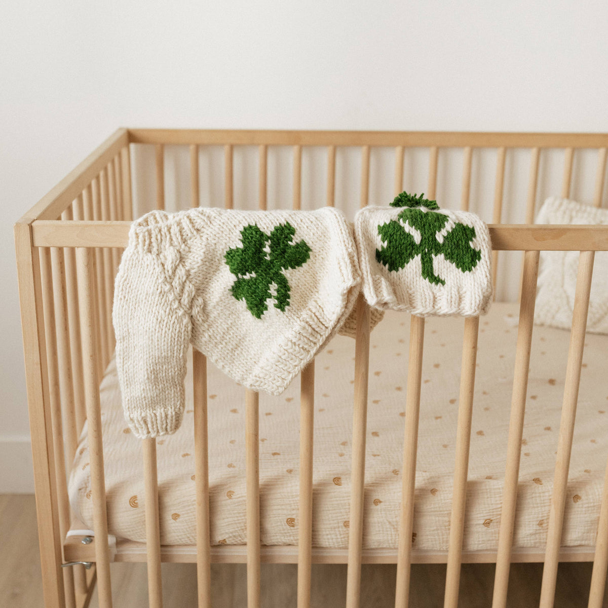 SHAMROCK CREW NECK SWEATER BABY & TODDLER