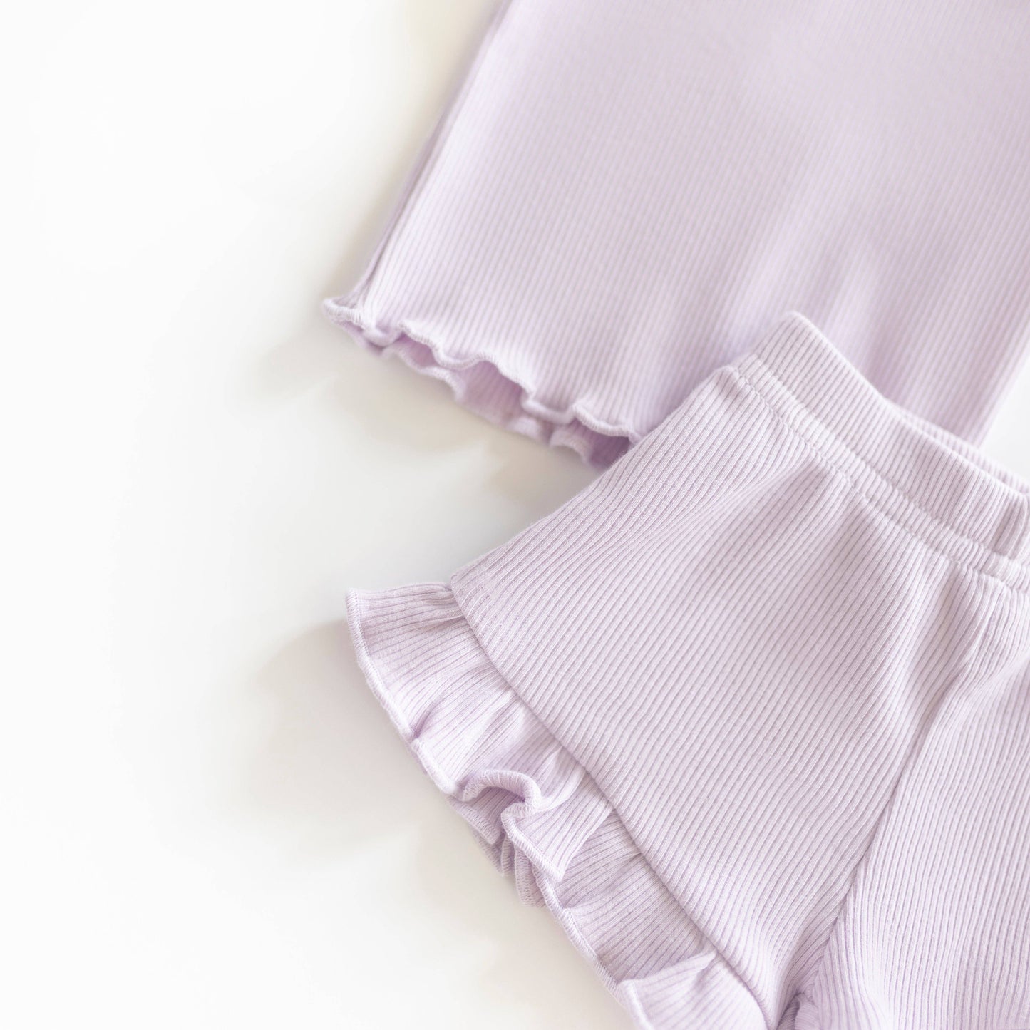 RIBBED TANK & SHORT SET