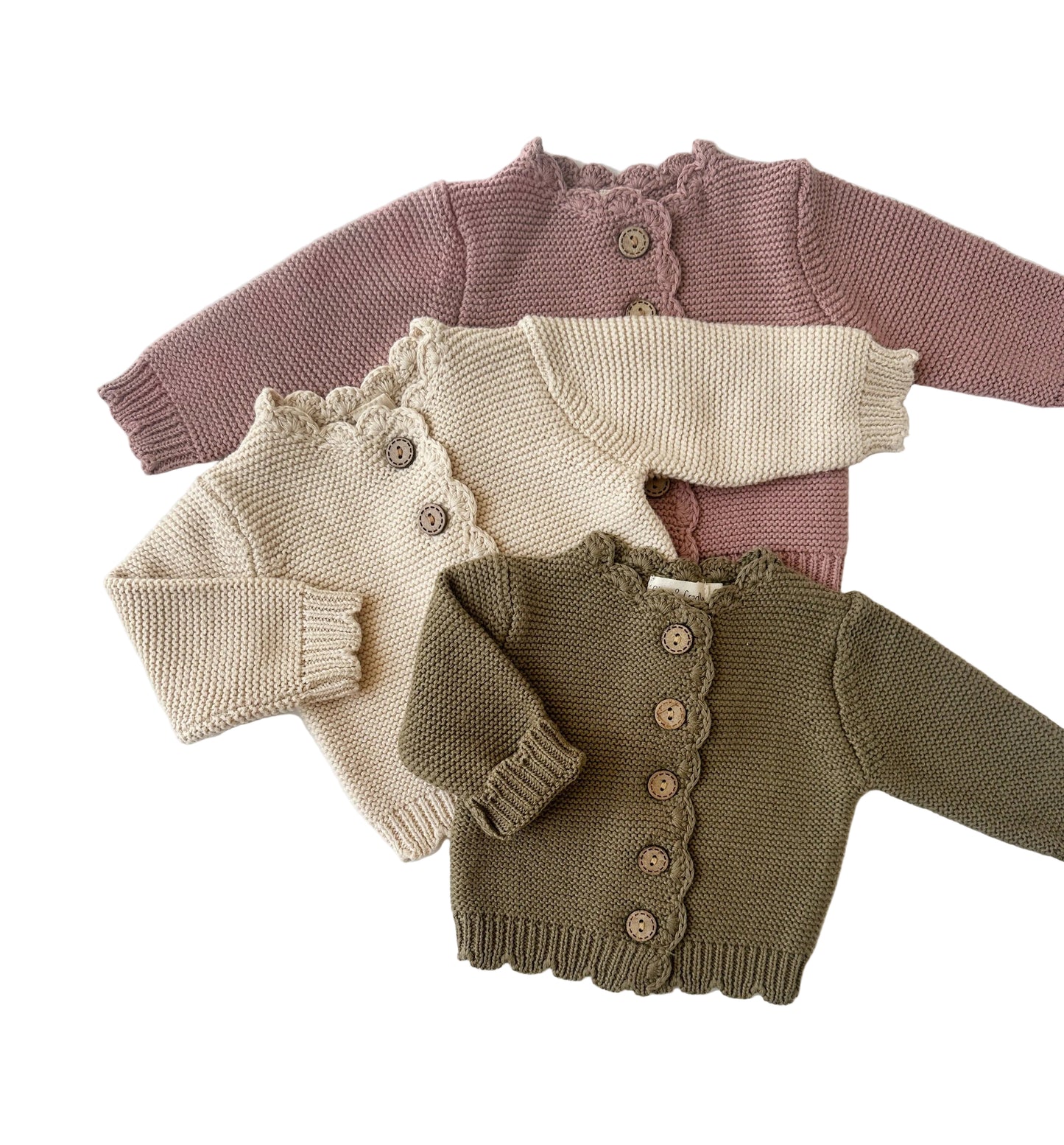 JULIANNA COTTON KNITTED CARDIGAN