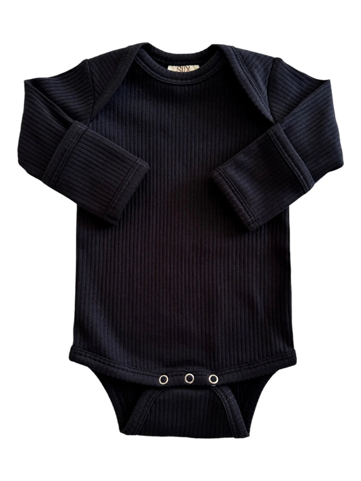 CLASSIC COTTON BLACK LONG SLEEVE