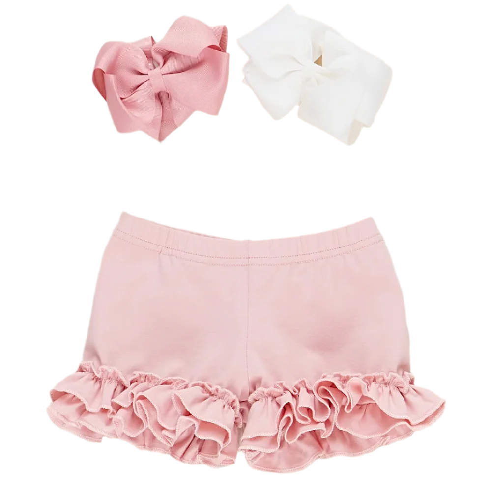 NIKKI G RUFFLE SHORTS