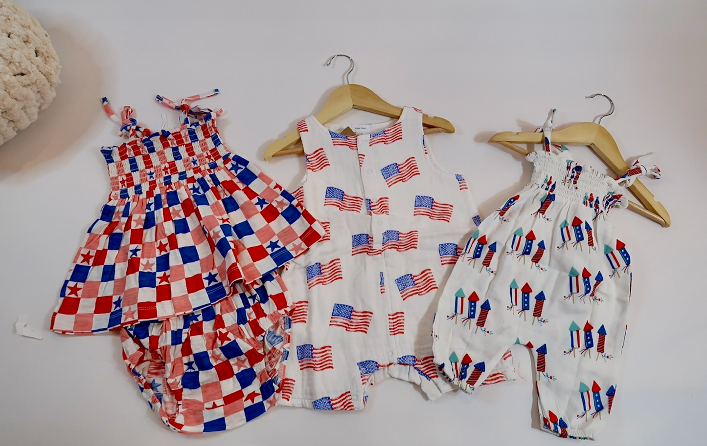 THE AMERICAN FLAG ROMPER