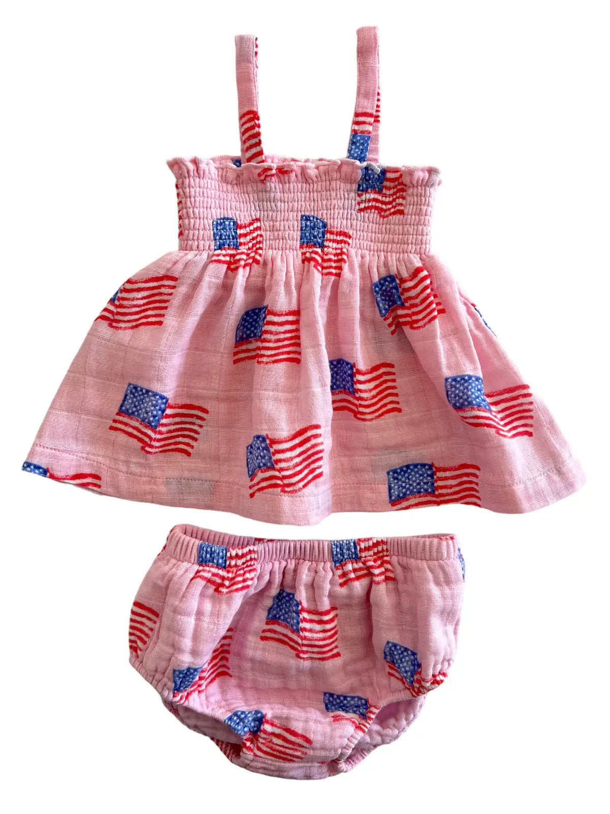 PINK AMERICAN FLAG SET