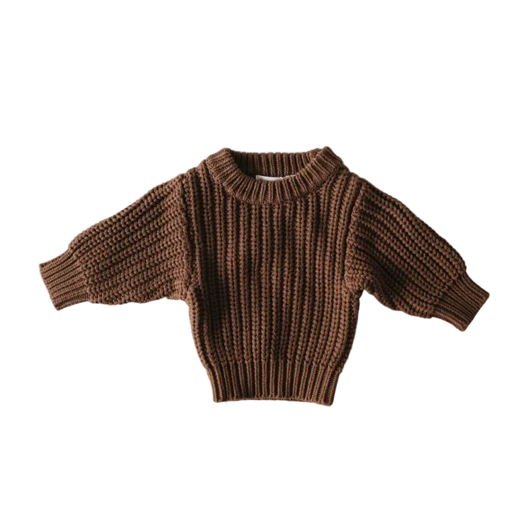 KNIT SWEATER | HOT COCOA