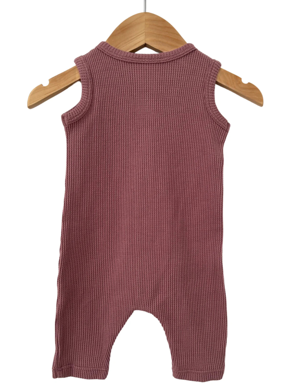 WINTERBERRY WAFFLE JUMPSUIT