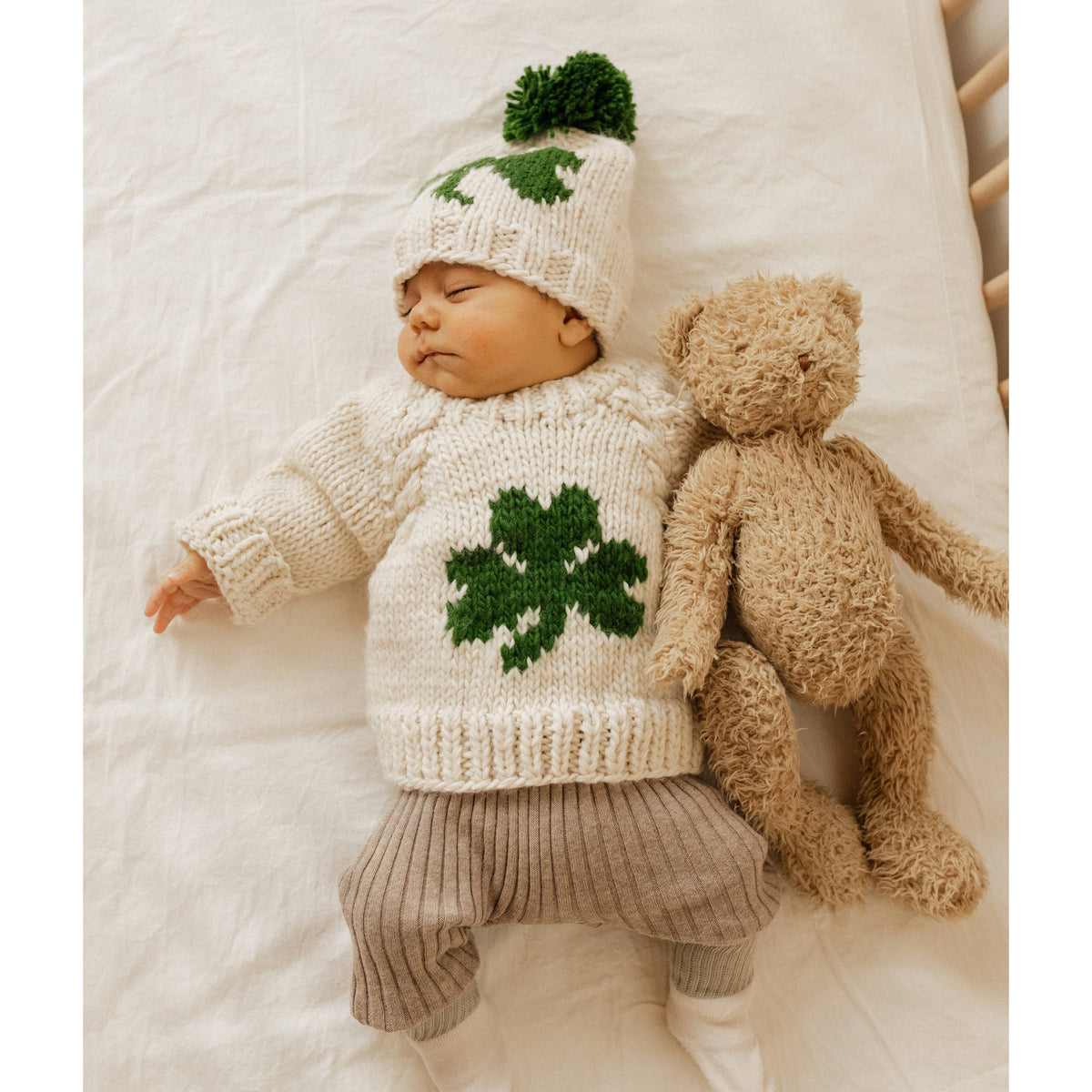 SHAMROCK CREW NECK SWEATER BABY & TODDLER