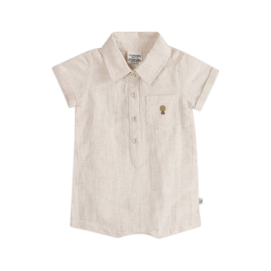 MONTAUK LINEN ROMPER
