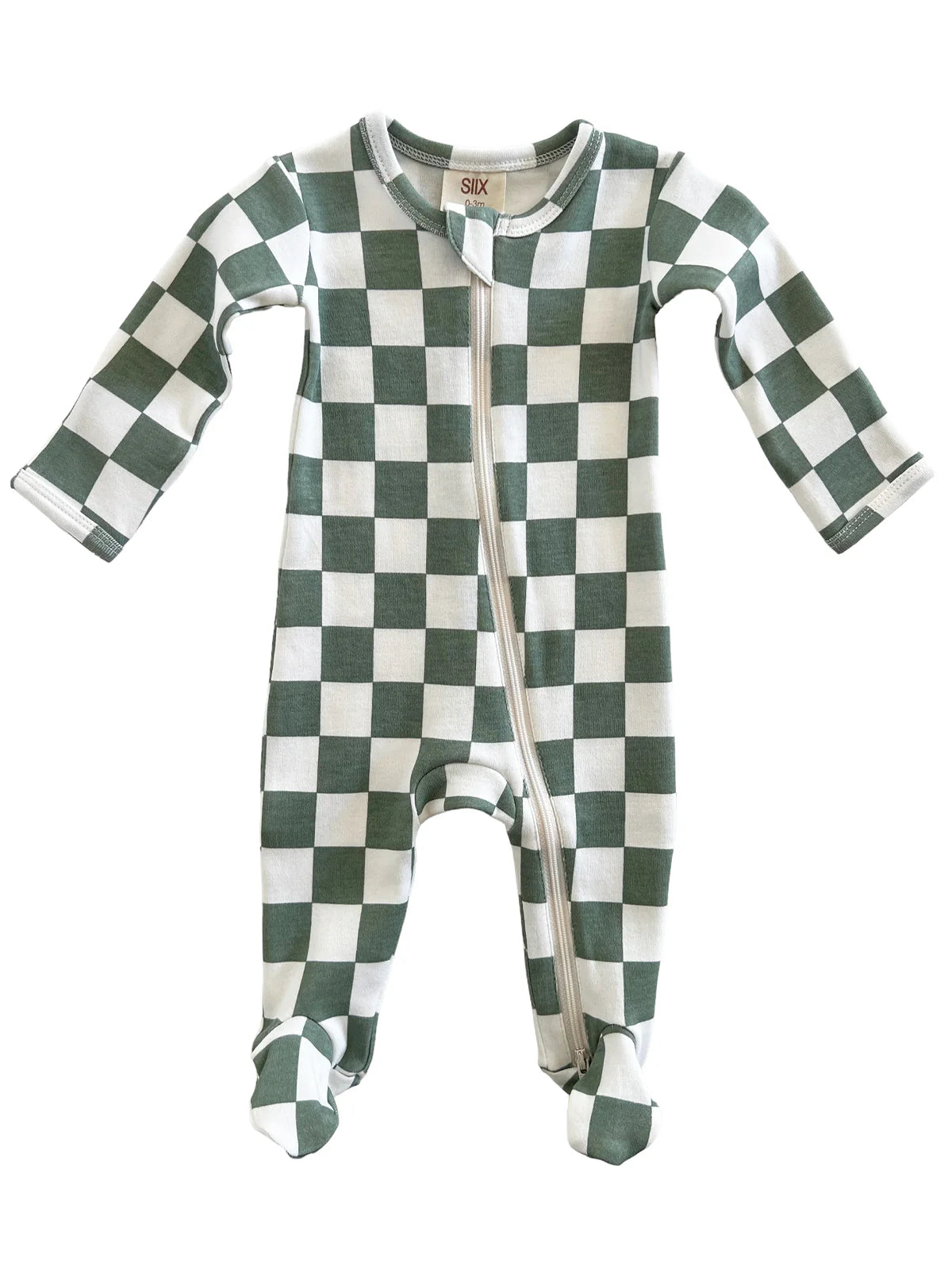 MATCHA CHECKERED FOOTIE