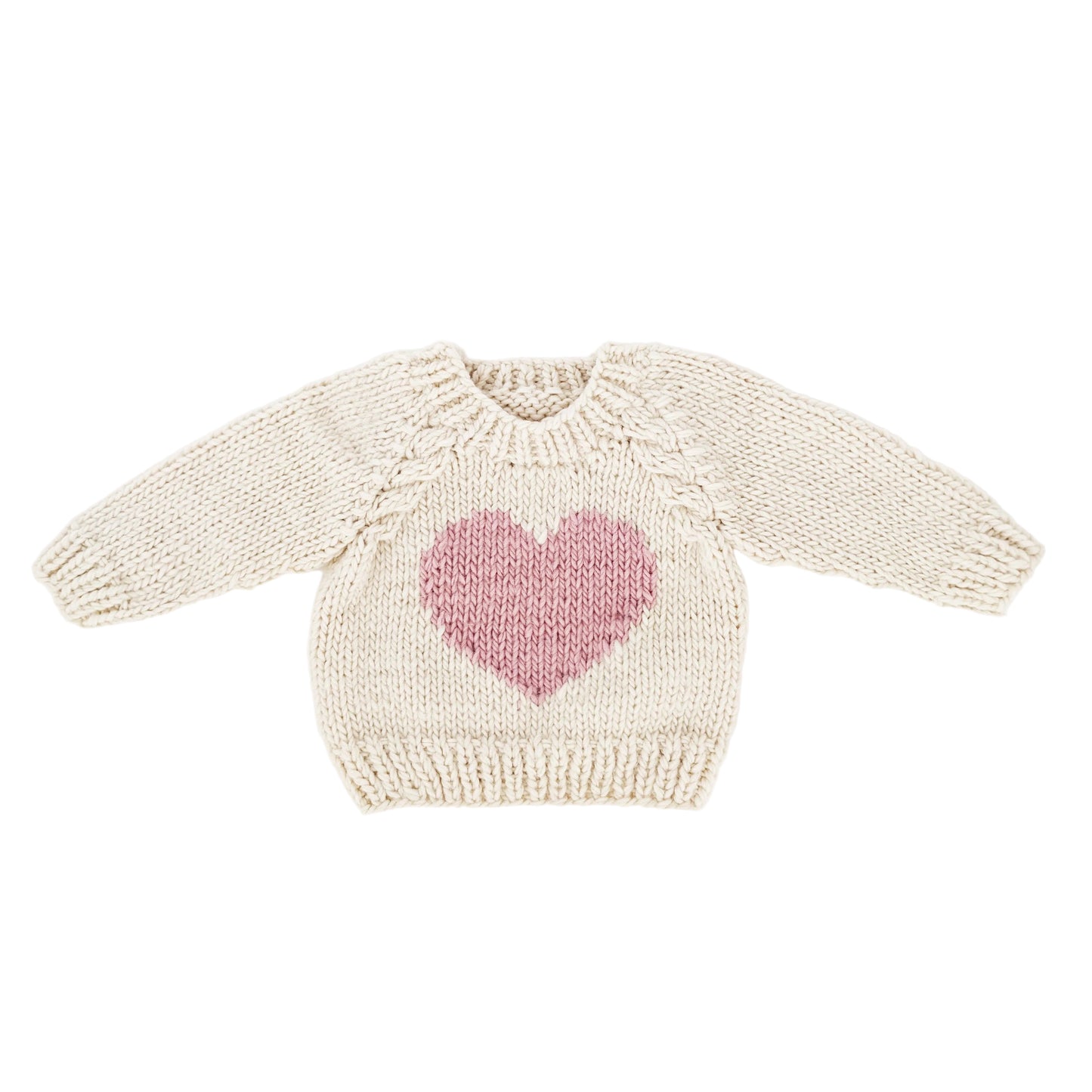 SWEETHEART CREW NECK SWEATER BABY & TODDLER