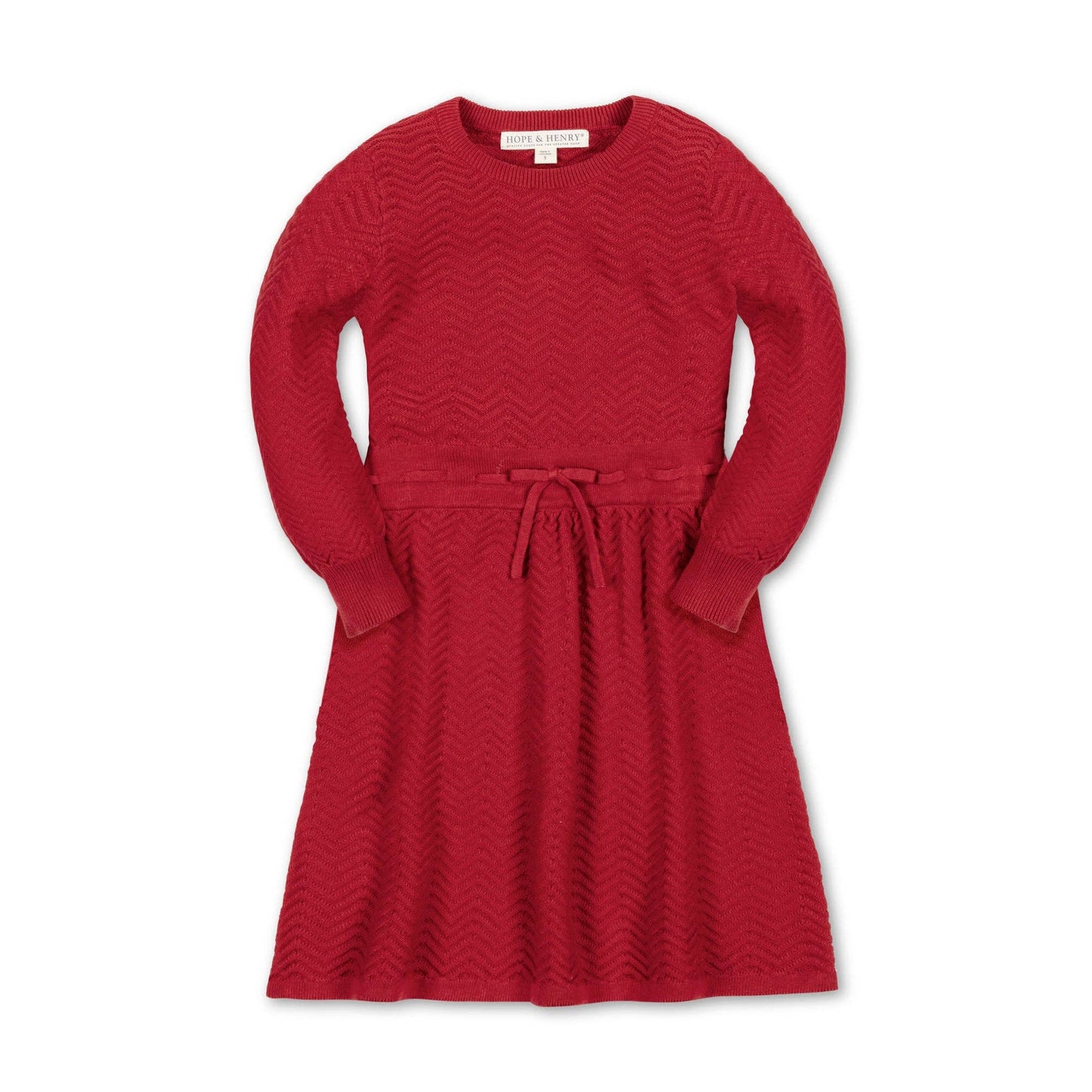 ORGANIC BALLOON SLEEVE SWEATER DRESS