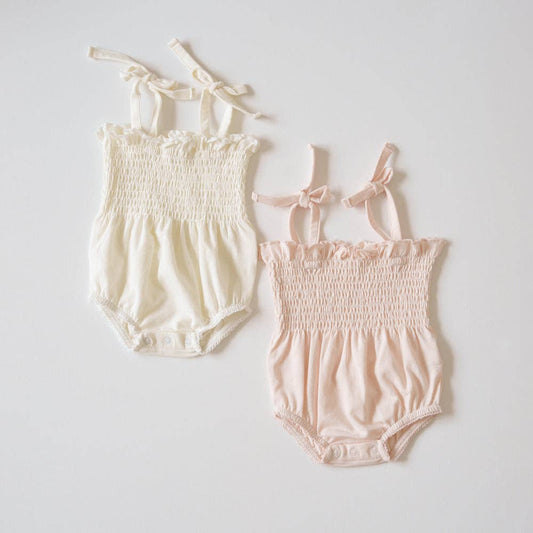ORGANIC PEONY ROMPER