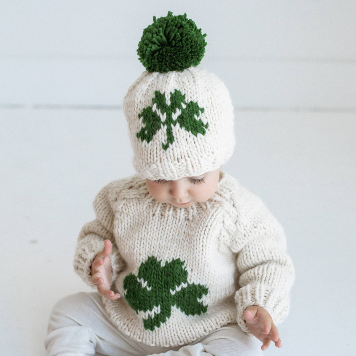SHAMROCK CREW NECK SWEATER BABY & TODDLER