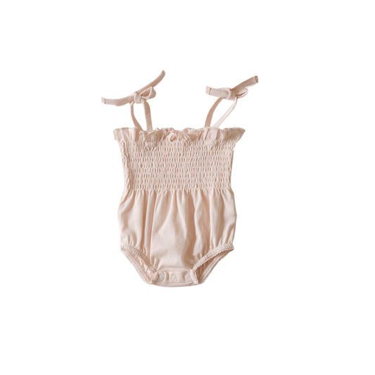 ORGANIC PEONY ROMPER