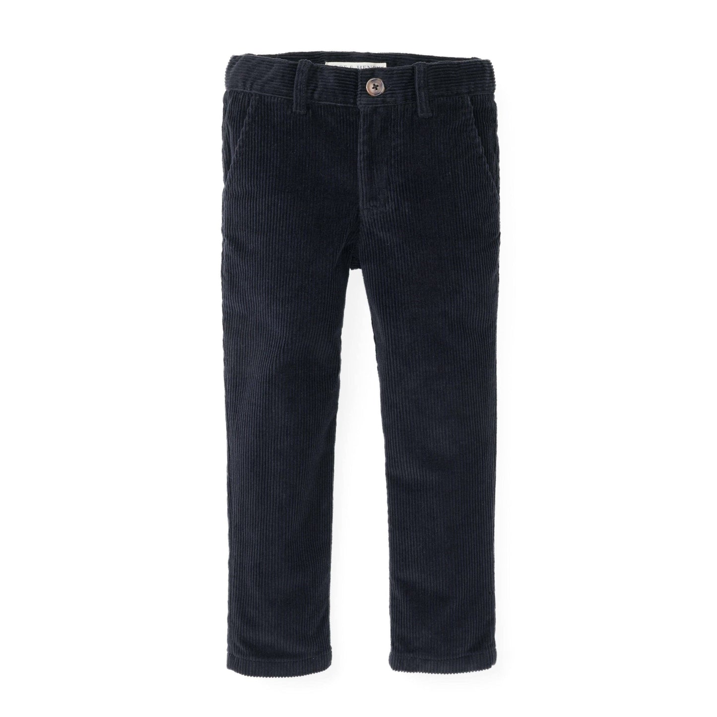 JAMES ORGANIC BLACK CORDUROY PANT