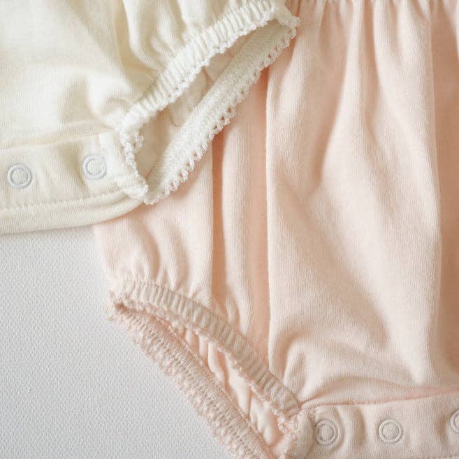 ORGANIC PEONY ROMPER