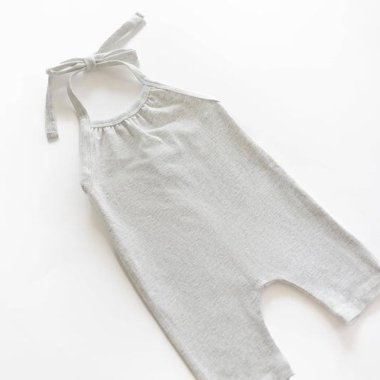 HEATHER GREY HALTER ROMPER