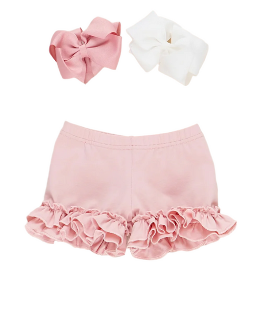 NIKKI G RUFFLE SHORTS