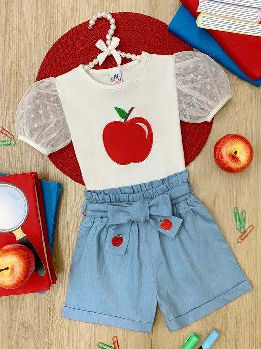 BACK TO SCHOOL PUFF DRESS