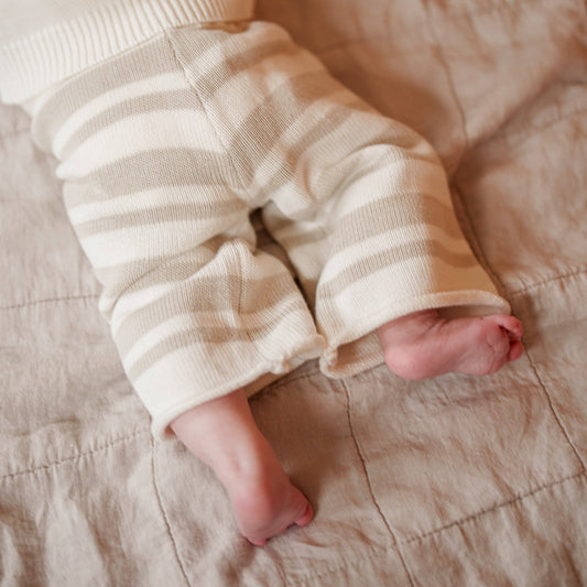 OAT KNIT WIDELEG PANT