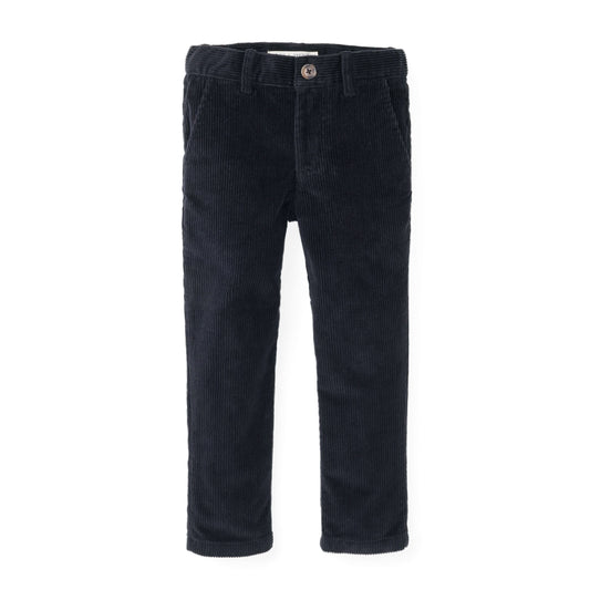 JAMES ORGANIC BLACK CORDUROY PANT