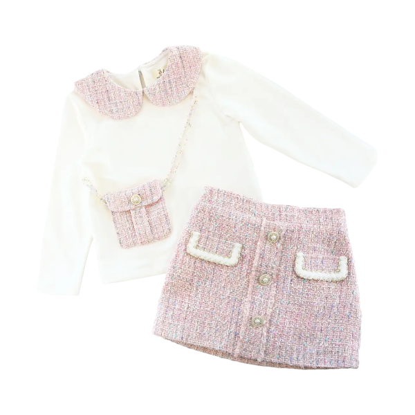 MELROSE TWEED SKIRT