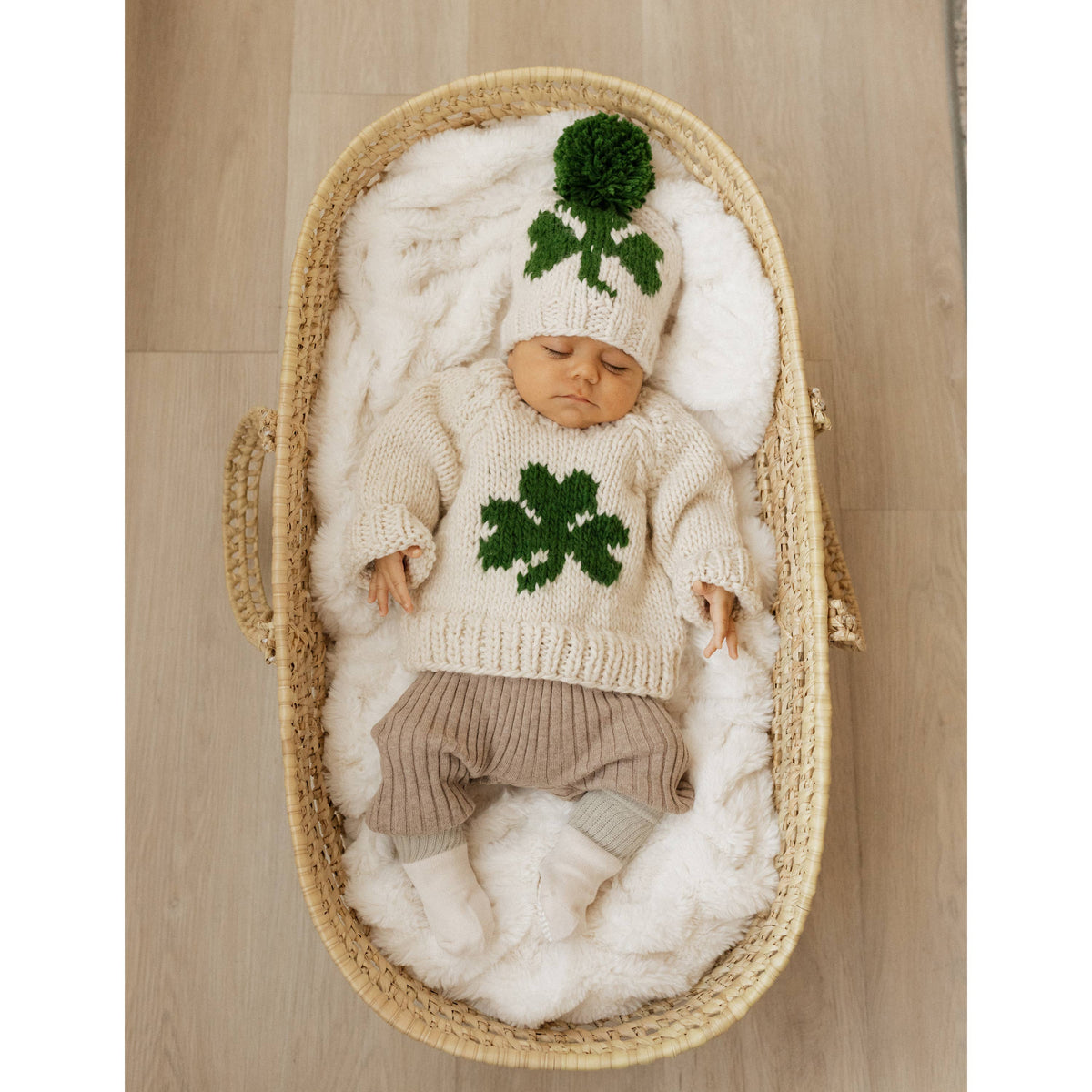 SHAMROCK CREW NECK SWEATER BABY & TODDLER